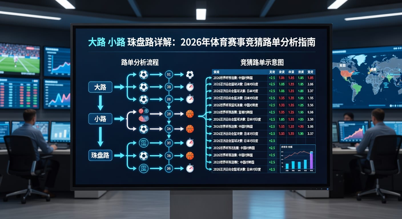 大路 小路 珠盘路：盘口路径分析