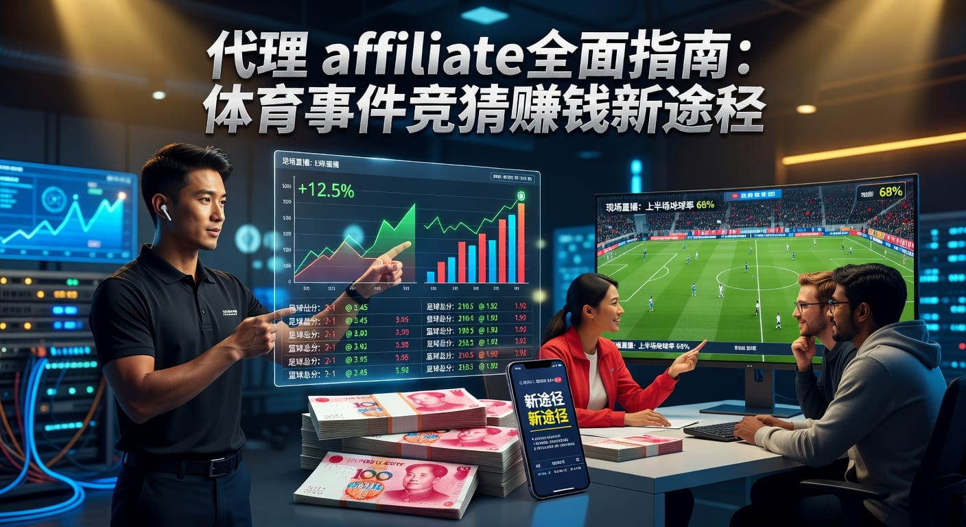 代理 affiliate：体育用户看懂会员分成与转化