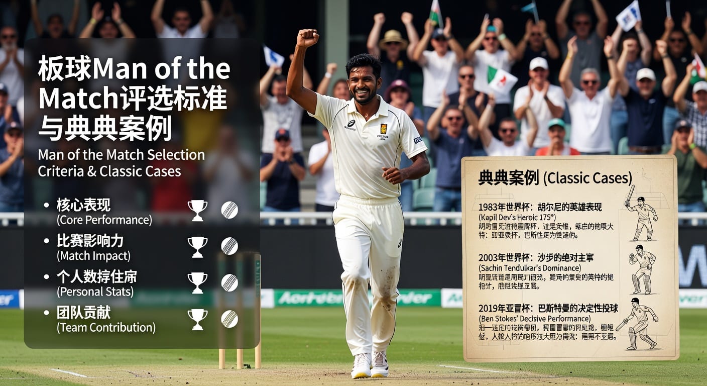 Man of the Match：2026年评选逻辑与判断指南