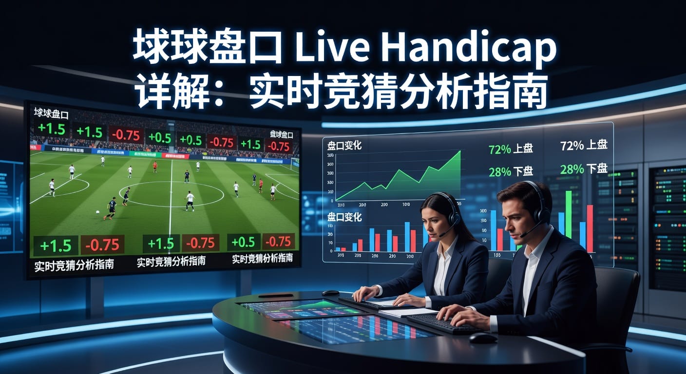 滚球盘口 live handicap 实时盘口读法与应用