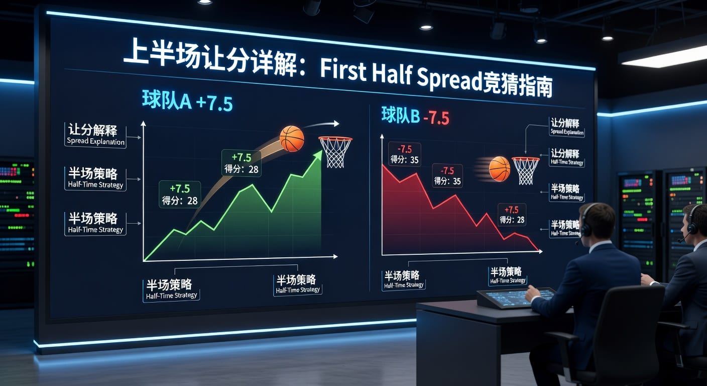 上半场让分 first half spread 盘口解析与实战判断