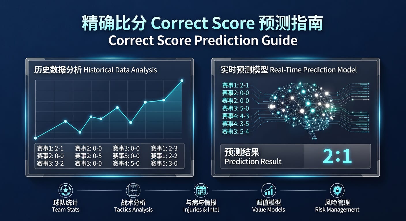 精确比分 correct score：投注技巧与判断思路 2026年