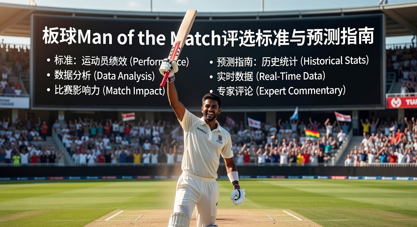 板球Man of the Match 2026年评选逻辑与投注技巧