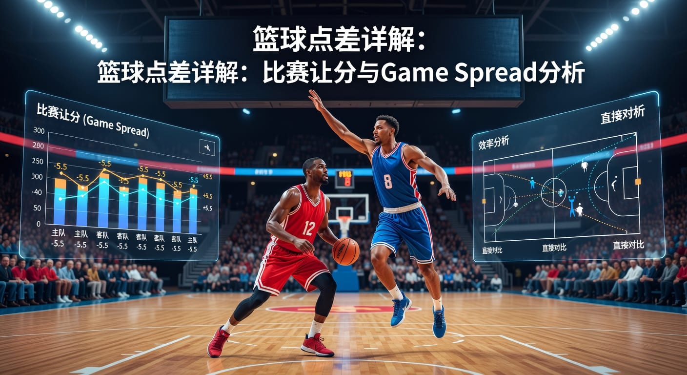 篮球点差 比赛让分 game spread 解读与投注技巧